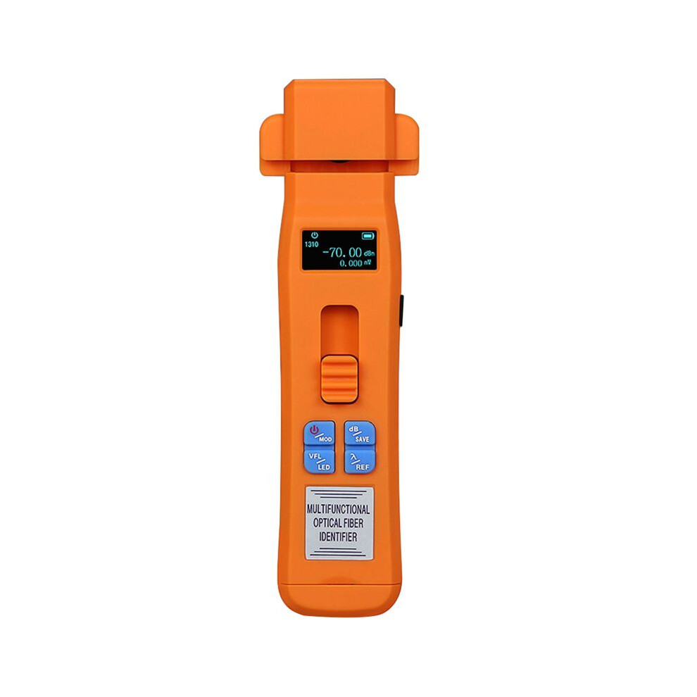 Aua-C607 Rechargeable Active Optical Fiber Identifier Live Fiber Cable Tester Ftth Tool Ofi Built In Opm/Vfl/Led 6032821870764