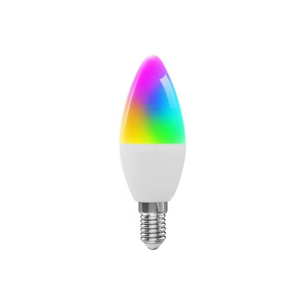 Tuya E14 Bulb Dimmable Five-Way Spiral Candle Bulb Wifi Rgb Bulb Remote Control And Voice Control 5W 6031418204661
