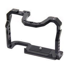 New Aluminum Alloy Camera Cage Rig with Cold Shoe 1/4 3/8 Thread for 70D 80D 90D Protective Frame Photography