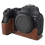 Compatible With  Canon EOS R8 Camera Case with Shoulder Strap Large Cutout Litchi Texture PU Protec 3