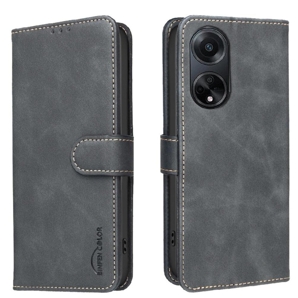 () Phone Case For Oppo F23 Rfid Blocking Protection Drop Protection Convenient Kickstand All Round Shockproof 764563355631