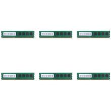 6X DDR3 4 GB de Mémoire RAM PC3-12800 1.5V 1600Mhz 240 Broches de Bureau Mémoire de Bureau DIMM Sans Tampon et Non-ECC pour Carte Mère  de Bureau