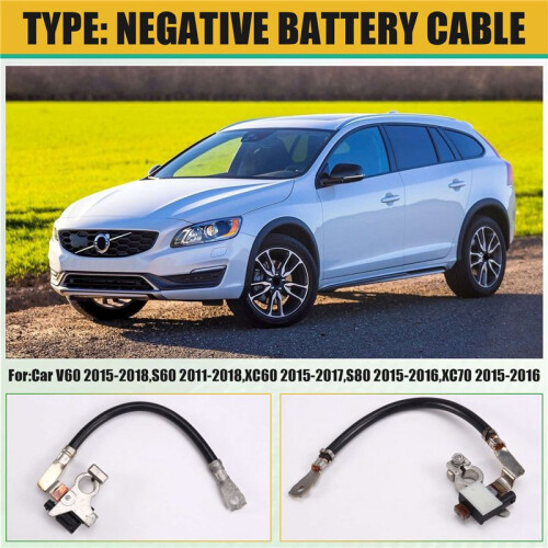 New Negative Battery Cable 31407114 for  XC60 S60  S80 2011-2018 1