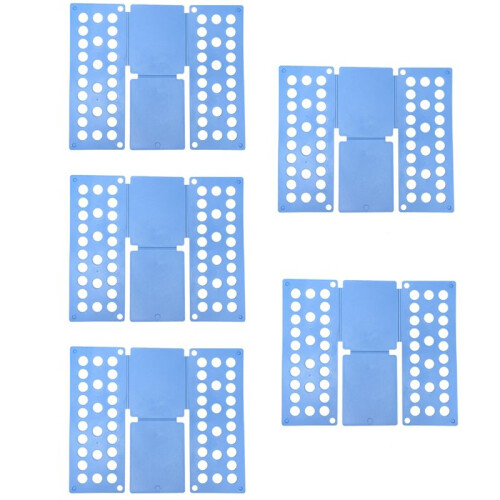 Shirt Folding Board,Durable Space Saving Clothes Folder,Shirt Folding Auxiliary Board Clothes 5pcs