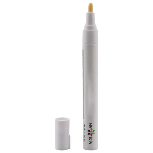 10 White Permanent Car Tyre Tire Metal Paint Pen 1