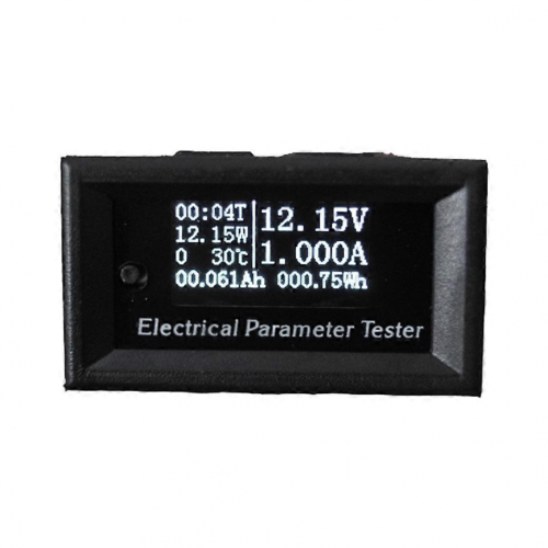 OLED Multifunction Tester Voltage,Current,Power,Temperature,Time, Capacity, Energy Digital Measuring Instrument 33V/3A