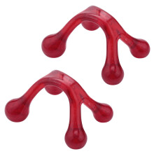 2X Praktische Hand Massage Gerät Nacken Ganz Körper Spa Therapie Hand Akupressur Haus Gesundheits Fürsorge Werkzeug