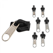 Kit di riparazione cerniere universale, sostituzione del cursore, riparazione duratura per giacche, borse, tende, valigie - Confezione