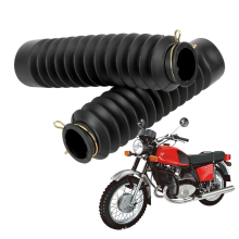 Protezione antipolvere universale per forcella anteriore di moto da cross - Manicotto antipolvere in gomma di alta qualità per la prote