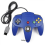 2 Pack Classic Wired N64 Controller Retro Games 64-bit Gamepad Joystick Replacement Controller - G 5
