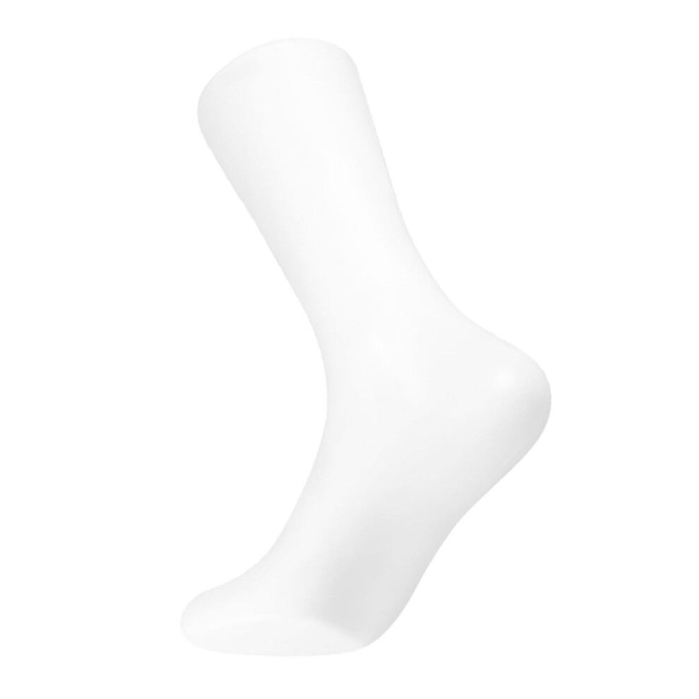 Sock Display Mannequin Clear Plastic Foot Form For Retail Fashion Photography 9330225560012