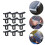 90Pc Solar Panel Frames Water Drained Clip Thickness 35mm PV Panels Auto Remove Stagnant Water Dust Outdoor Tool 7