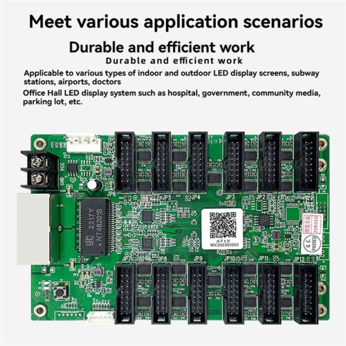 A712 Receiving Card Video Wall Controller LED Display Screen RGB Matrix HBU75 Full Color Module Control Card 1