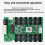 A712 Receiving Card Video Wall Controller LED Display Screen RGB Matrix HBU75 Full Color Module Control Card 4