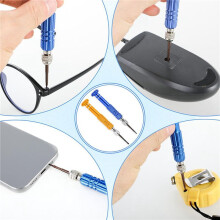3Satz 5-in-1-Präzisions-Brillenreparatur-Schraubendreher-Set, Magnetischer Uhrenschraubendreher für Elektronik, Sonnenbrillen, Handy, Schmuck