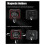 Laser Inclinometer Digital Angle Meter with Absolute Relative Angle Measurement Magnetic Inclinometer LM320F 8