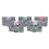 Compatible Label Tape Replacement for P-Touch 12Mm 1/2 Inch Laminated (Berry ////White) for  Label 1