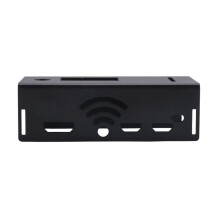 3X Gehäuse Aus Aluminiumlegierung für mmdvm Hotspot-Erweiterung Rainsun Board Radio Station Wifi Voice Modem Raspberry Pi W Schwarz