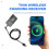 Type C Wireless Charging Receiver Thin Wireless Charging Receiver USB C Overcurrent Protections Model for Cell Phones 6