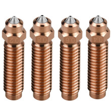 Buses D'Extrusion pour pour Centauri, Buse Bimétallique en Cuivre et Chrome-Zirconium, 0,2/0,4/0,6/0,8 mm, Pièce D'Imprimante 3D.