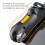 Six Finger för  PUBG Controller Kapacitans Justerbar Mobile Game Trigger L1R1 Button Gamepad Joystick Grip Gul 10