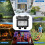 Outdoor Socket Waterproof IP66 Outdoor Socket with  Indicator Light,3680 W  Outdoor Socket Eu Plug 6