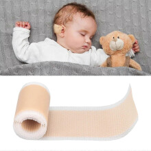 Cinta correctora de orejas de silicona suave y transpirable para bebés, parche corrector de valgo auricular para bebés y niños pequeños