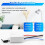 LED Light Wireless Remote Control  Receiver Wiring-Free Wireless 6