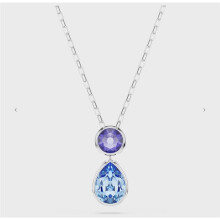 (5731 necklace) 2026 New Necklace Women's Niche Design Bracelet High-end Earrings Light Luxury Versatile Ring Swarovski Jewelry Set