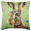 Louise Brown Hazel Hare Filled Cushion 1