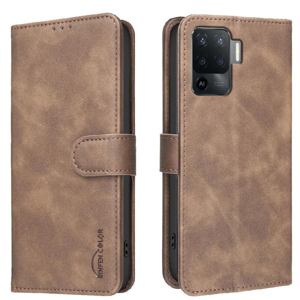 () Phone Case For Oppo F19 Rpo Rfid Blocking Protection All Round Shockproof Convenient Kickstand Drop Protection 764563356126