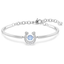 (904Bracelet-2) Charms 2026 New Horseshoe Necklace Bracelet Fine Swarovski Jewelry Set For Women Horseshoe Earrings Luxury Accessories Romantic Gift