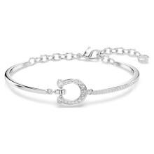 (902Bracelet) Charms 2026 New Horseshoe Necklace Bracelet Fine Swarovski Jewelry Set For Women Horseshoe Earrings Luxury Accessories Romantic Gift