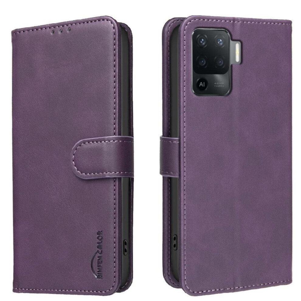 () Phone Case For Oppo Reno 5F All Round Shockproof Drop Protection Convenient Kickstand Rfid Blocking Protection 764563356201