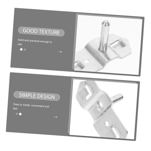 6pcs Heavy Duty Pegboard Hooks for Garage Storage and Home Use, Easy Tool Installation 2