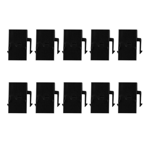 20Pcs RJ45 Connector  Jack Cat6 Extension Coupler Ethernet Network LAN Cat 6 Coupler Jacks Extend Adapter,Black 1