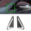 Panel de Embellecedor Triangular para Espejo Lateral de Coche, Placa Triangular para Ventana (86180C5000 y 86190C5000) para  Sorento 2016-2020 2