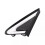 Panel de Embellecedor Triangular para Espejo Lateral de Coche, Placa Triangular para Ventana (86180C5000 y 86190C5000) para  Sorento 2016-2020 6