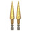 2PC 3-13mm Titanium Plated Hexagonal Handle Step Drill Multi Functional Pagoda Drill Irregular Drill Bit Drilling Tool 1