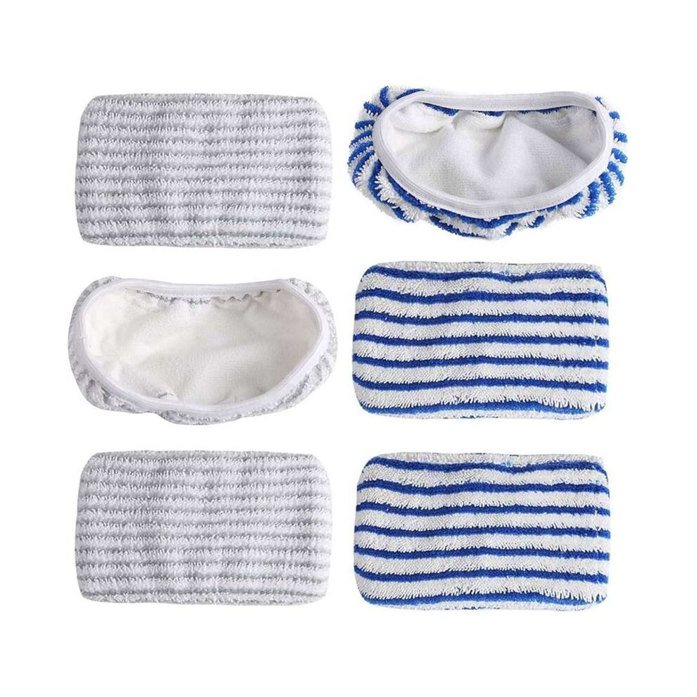 Tauoh Mop Pads For Rowenta Clean & Steam Zr850002 Zr005801 Zr005804 Ry7/Ry8, Microfibre Cloths For Cleaning And Rubbing Floors