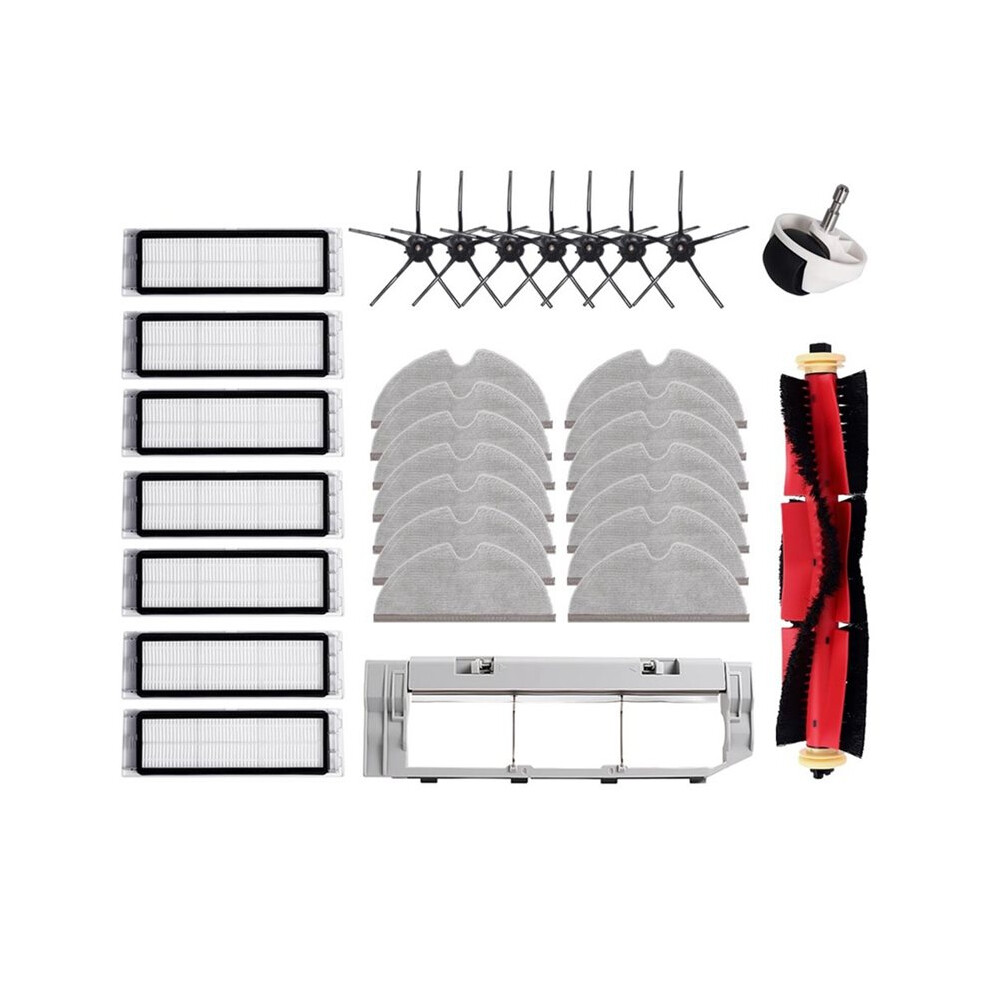 Roller Brush Filter Mop Cloth Vacuum Attachment For S5 S50 S51 S52 S55 S6 S6 Pure S6 Maxv Vacuum Cleaner Parts 6032062096336