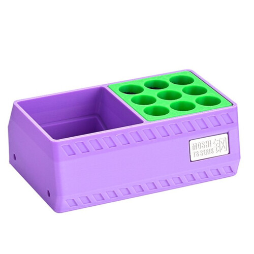 Magnetic Adhesive Storage Box Model Assembly Adhesive Aid Tool Shelf for Sealing Liquid Small