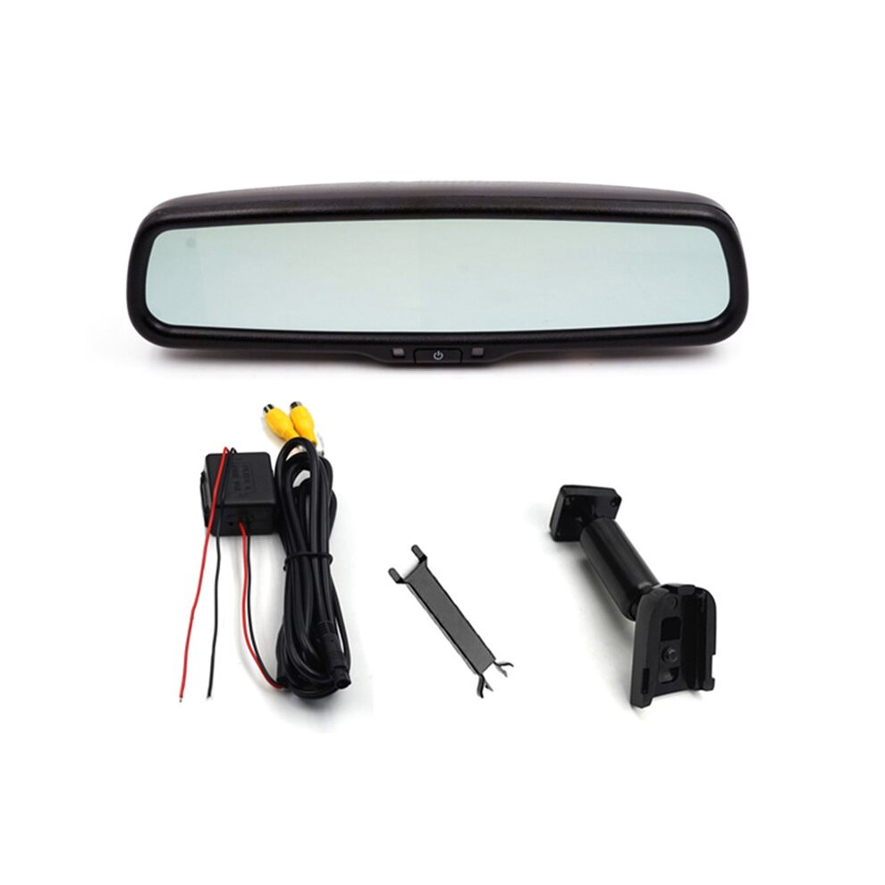 Car 4.3' Color Tft Lcd Rear View Mirror For Auto Dimming Anti-Glare Inner Rear View Mirror Ahd Light Tauoh