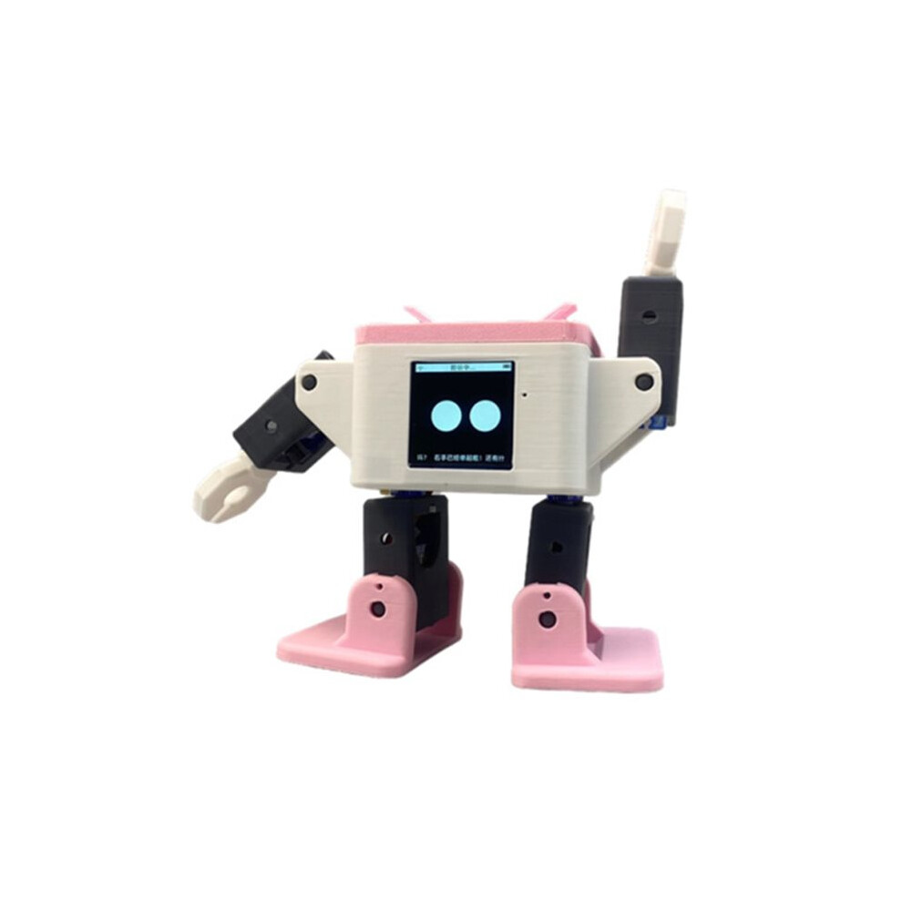Ai Otto Robot Voice Chat Robot Esp32-S3 Interactive Dancing Robot 1.54Inch Screen Supports Deepseek Xiaozhi B White 4712654881367