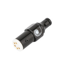 Hifi Vinyl LP Phono Five-Pin 5pin DIN Plug Female DIN for AMP Audio Tonearm Tonearm Signal Cable