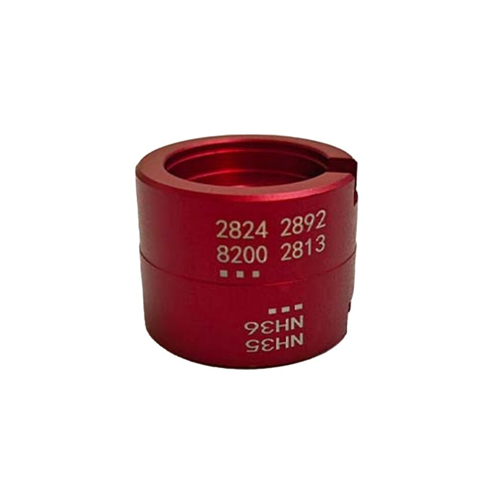 Nh34 Nh35 Watch Movement Holder For Skx007 7S26 4R35 4R36 2824 2836 8215 Base Repair Tools Red 6031543768755