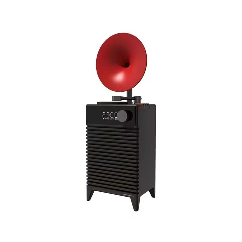 Cx-202 Retro Speakers Wireless Outdoor Bass Subwoofer Led Clock Sound Handsfree Call Music Box Tf Aux Player A 6031243081857