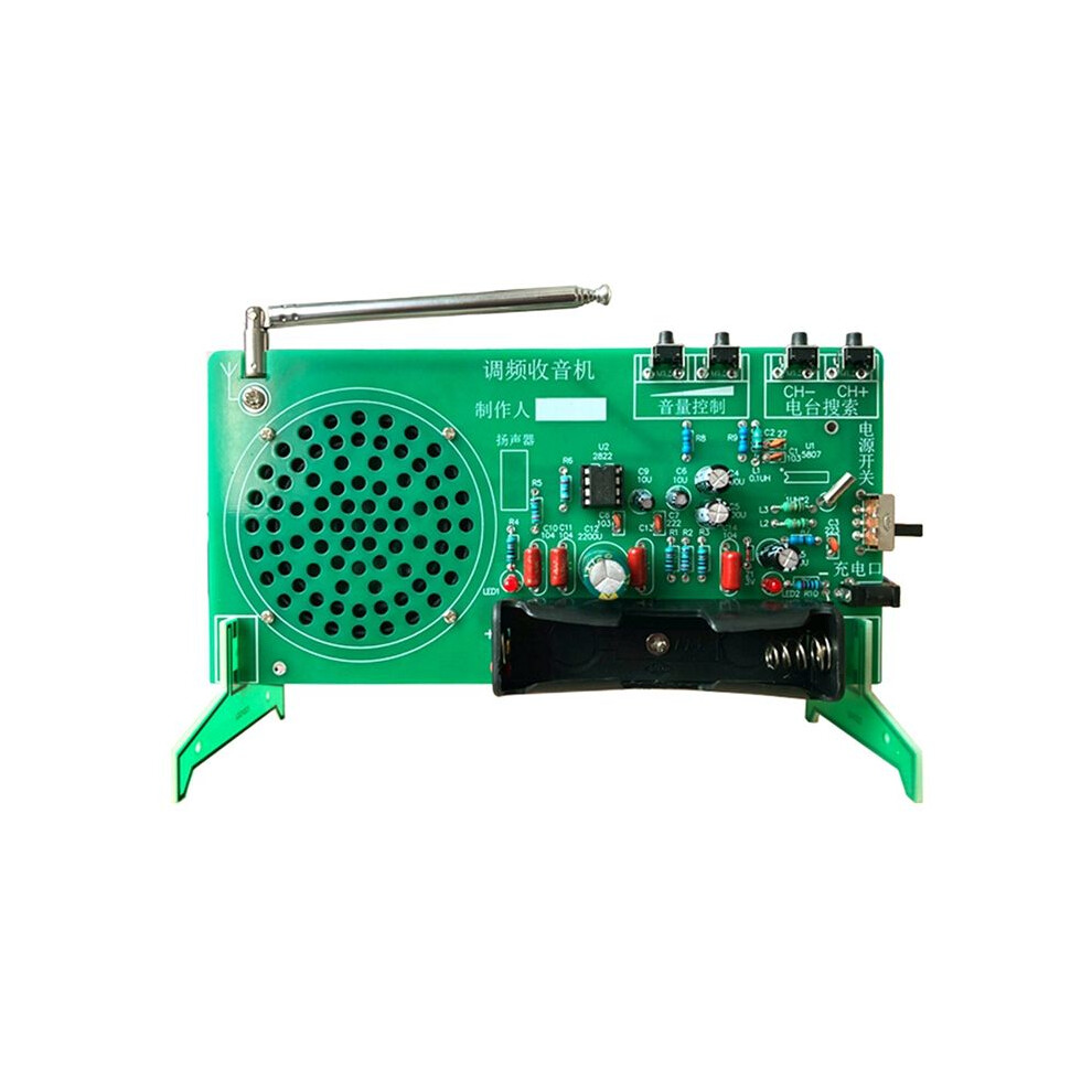 Fm Radio Diy Kit Rda5807fp Receiver 65-108 Mhz Frequency Modulation Power Amplifier Radio Integrated Circuit Kit 6032580455059