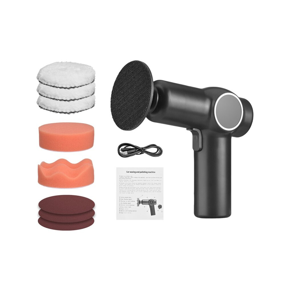 Cordless Eccentric Car Polisher Car Buffer Polisher Electric Auto Polishing Machine Metal Waxing Rust Removal Tool 6031243012011