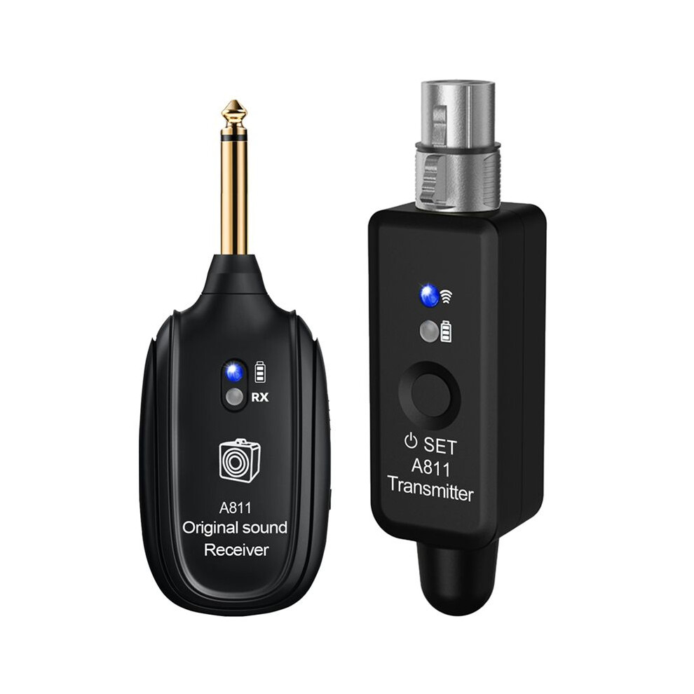 Wireless Transmission System 2.4G Dynamic 48V Condenser Mic Wired To Wireless Xlr Microphone 6032099268010